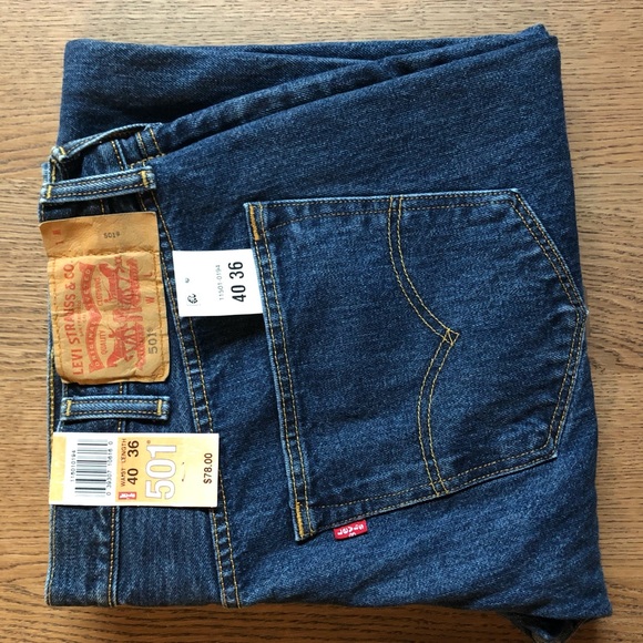 levis 501 40 x 36